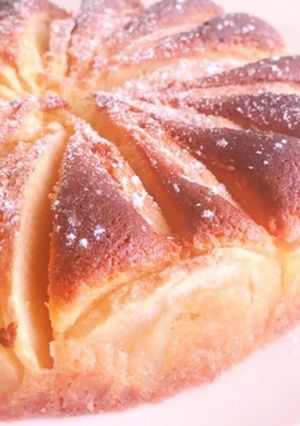 りんごのホワイトケーキ-レシピのメイン写真