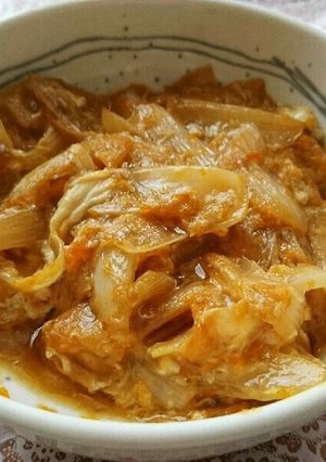 新玉ねぎの玉子の生姜煮-レシピのメイン写真