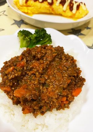 懐かしの給食ドライカレー!-レシピのメイン写真