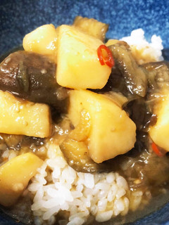 ジャガイモと茄子煮込み-レシピのメイン写真
