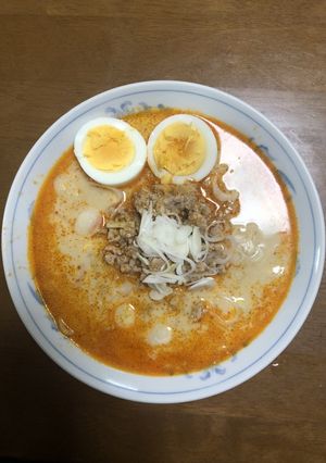 金のごまだれドレッシングで激旨担々麺-レシピのメイン写真
