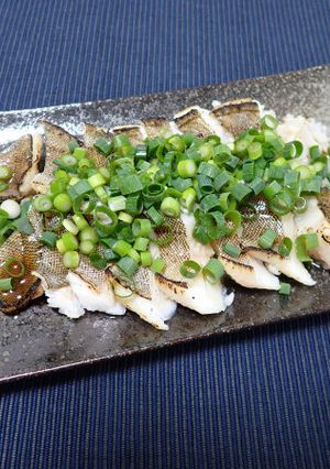 アイナメの炙りネギぽん酢-レシピのメイン写真