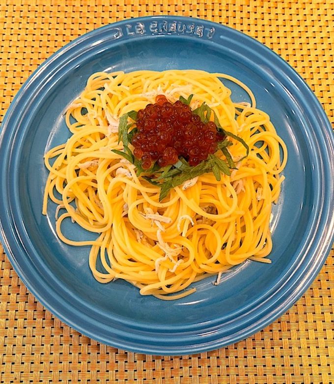 しらすといくらの和風パスタ by 名波はるか 【クックパッド】 簡単