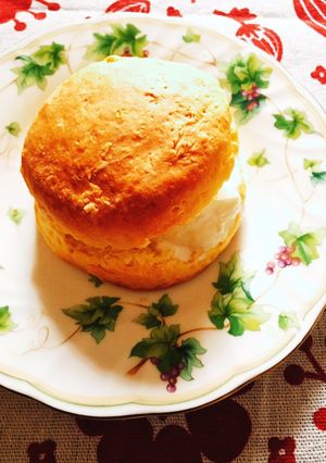 スコーン&手作りクリーム♪-レシピのメイン写真