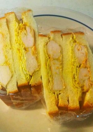スパイシーチキンのサンドイッチ-レシピのメイン写真