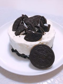 甘さ控えめ!オレオチーズケーキ-レシピのメイン写真