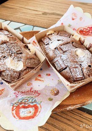 チョコとマシュマロのパウンドケーキ-レシピのメイン写真