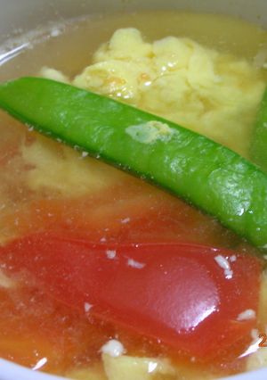 ほっくりトマトの夏スープ-レシピのメイン写真