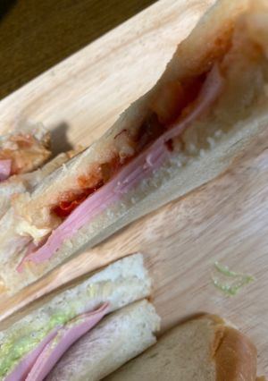 サルサソースホットサンド-レシピのメイン写真