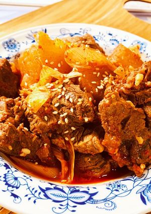 韓国風☆牛肉と大根の煮物-レシピのメイン写真