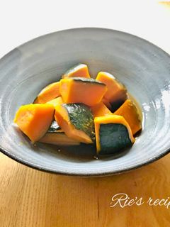お弁当に♡レンジで簡単♡南瓜の煮物♡-レシピのメイン写真