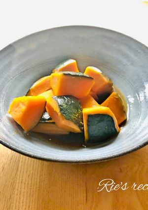 お弁当に♡レンジで簡単♡南瓜の煮物♡-レシピのメイン写真