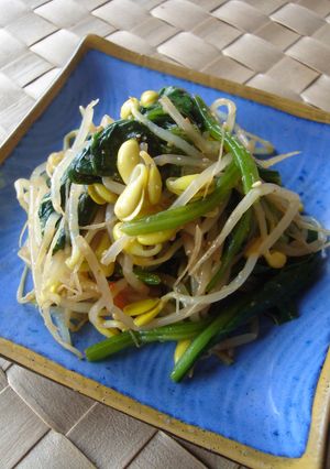 豆もやしとほうれん草のナムル-レシピのメイン写真