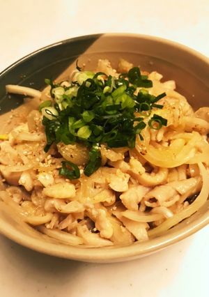 我家の鶏皮ポン酢-レシピのメイン写真