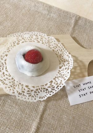 いちご大福-レシピのメイン写真