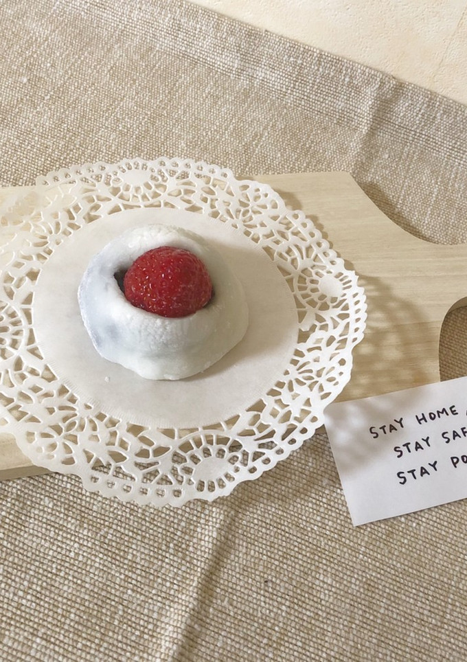 いちご大福-レシピのメイン写真