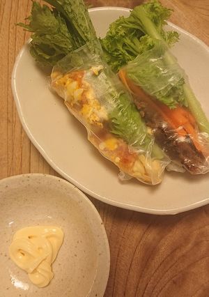 子供も一緒に手巻き生春巻-レシピのメイン写真
