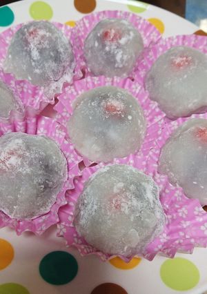 白玉粉で簡単いちご大福-レシピのメイン写真