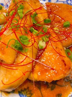 簡単◎旨◎鶏胸肉と長芋の甘酢炒め煮-レシピのメイン写真
