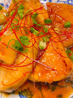 簡単◎旨◎鶏胸肉と長芋の甘酢炒め煮-レシピのメイン写真