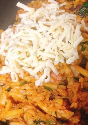 イタ飯❤ケチャップライスinうどんチーズ-レシピのメイン写真