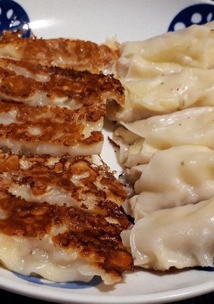 豚肉とジャガイモとチーズのおつまみ餃子☆-レシピのメイン写真