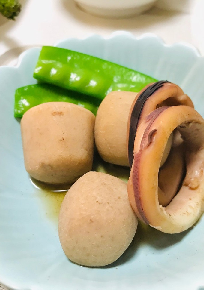 簡単・里芋とイカの煮物-レシピのメイン写真