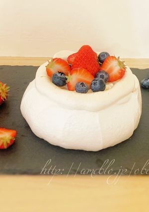 簡単 パブロバ-レシピのメイン写真