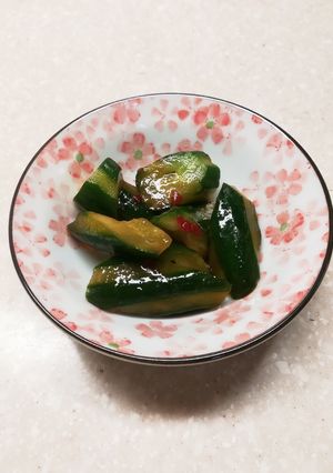 きゅうりの豆板醤漬-レシピのメイン写真