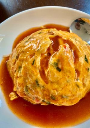時短！簡単！天津飯の甘酢だれ-レシピのメイン写真