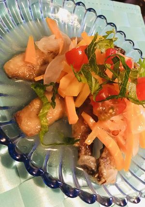 鰯の最強エスカベッシュ♪( ´θ｀)ノ-レシピのメイン写真