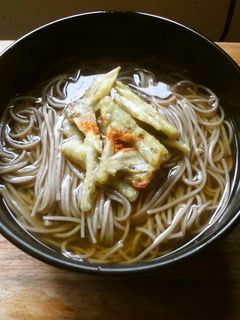 うどのかき揚げ蕎麦♪-レシピのメイン写真
