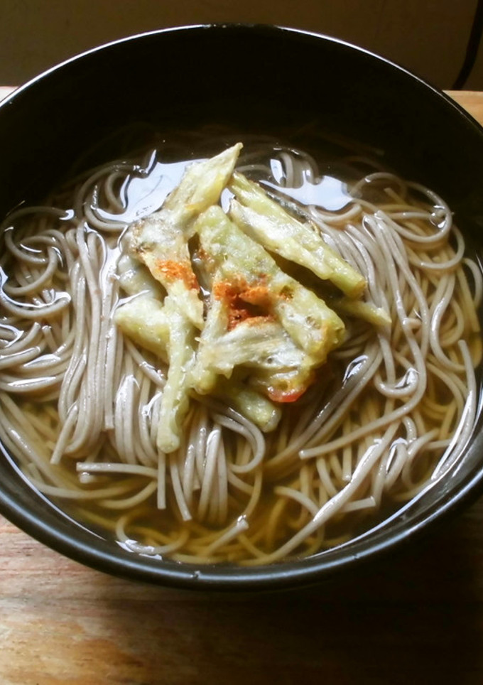 うどのかき揚げ蕎麦♪-レシピのメイン写真