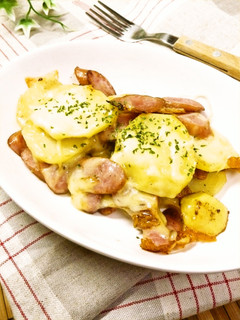 じゃがいも&ソーセージのフライパン焼き-レシピのメイン写真