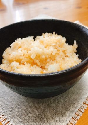 玉ねぎの皮で桃色ご飯✩⡱-レシピのメイン写真