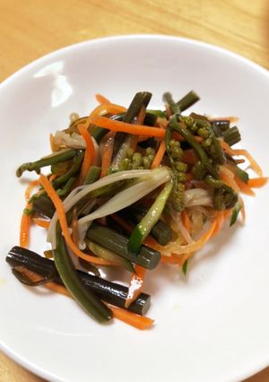 わらびの和え物-レシピのメイン写真