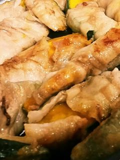 かぼちゃの肉巻き 照り焼き味-レシピのメイン写真