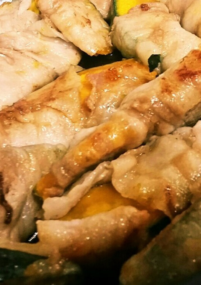 かぼちゃの肉巻き　照り焼き味-レシピのメイン写真
