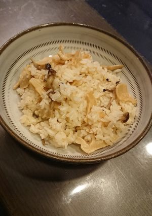 隠し味はオイスターソース たけのこ ご飯-レシピのメイン写真
