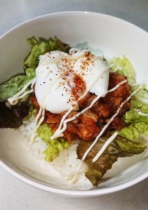 キーマカレー？タコライス？風ご飯-レシピのメイン写真