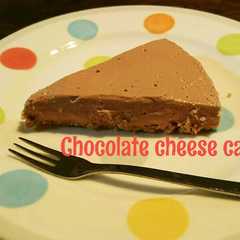 รูปของ チョコレアチーズケーキ⭐母の日に