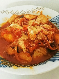 ロールキャベツとジャガイモのトマト煮込み-レシピのメイン写真