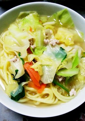 簡単　野菜タンメン-レシピのメイン写真