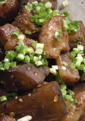 ナスと豚バラ肉のバルサミコ-レシピのメイン写真