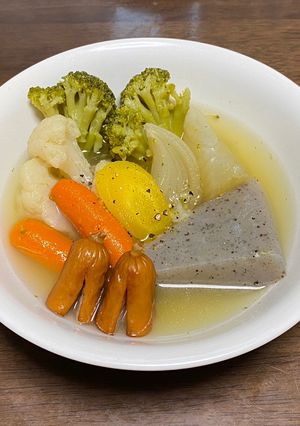 【簡単】タコさんウィンナーでポトフ-レシピのメイン写真
