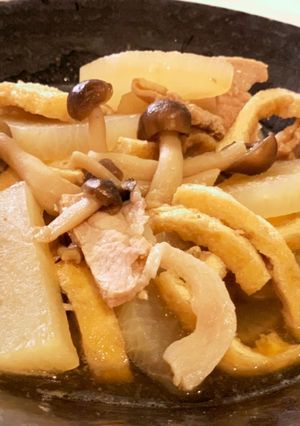 和！大根としめじの煮物。-レシピのメイン写真