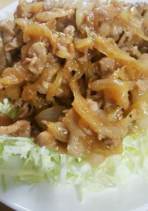 豚こまde生姜焼き☆-レシピのメイン写真