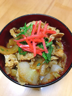 簡単豚丼-レシピのメイン写真
