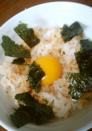 一風堂ソースと醤油たらりで卵かけごはん-レシピのメイン写真