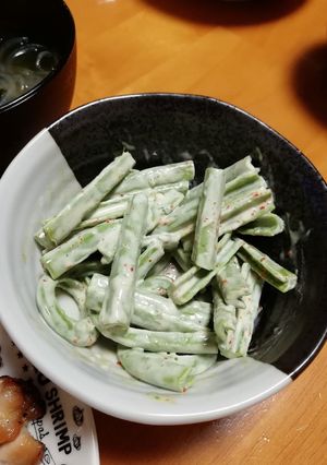 一味がアクセント☆こごみの醤油マヨ和え-レシピのメイン写真